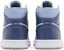 (W) Air Jordan 1 Mid 'Sail Diffused Blue' Lelaki BQ6472-140