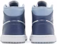 Details for (W) Air Jordan 1 Mid 'Sail Diffused Blue' Lelaki BQ6472-140