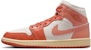 (Women) Air Jordan 1 Mid 'Sail Madder Root' BQ6472-180