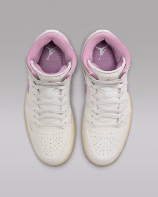 (W) 에어 조던 1 미드 '세일 머슬린 오키드' BQ6472-162 Shop (W) 에어 조던 1 미드 '세일 머슬린 오키드' BQ6472-162