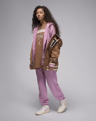 (W) 에어 조던 1 미드 '세일 머슬린 오키드' BQ6472-162 1