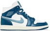 Buy (W) Air Jordan 1 Mid 'Sky J French Blue' Biru Perancis. BQ6472-414