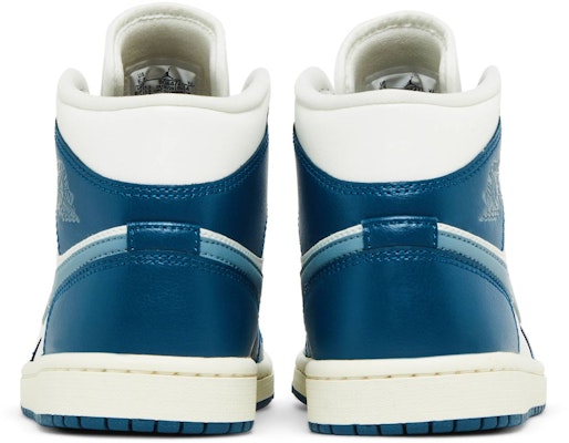 (W) Air Jordan 1 Mid 'Sky J French Blue' Biru Perancis. BQ6472-414 Details for (W) Air Jordan 1 Mid 'Sky J French Blue' Biru Perancis. BQ6472-414