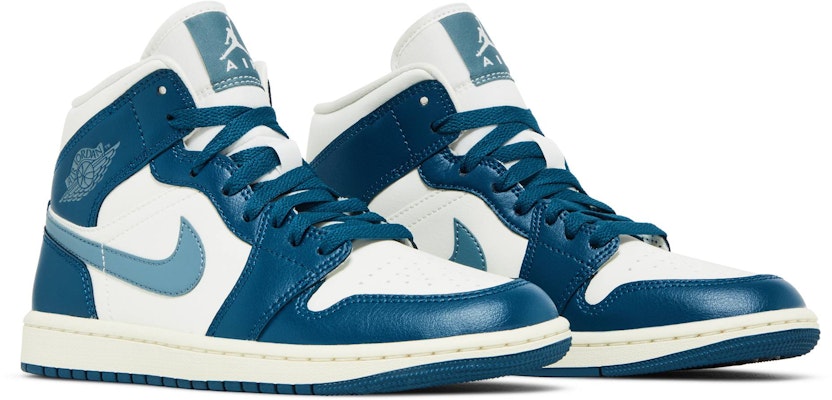 (W) Air Jordan 1 Mid 'Sky J French Blue' Biru Perancis. BQ6472-414 Cheap (W) Air Jordan 1 Mid 'Sky J French Blue' Biru Perancis. BQ6472-414