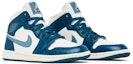 Cheap (W) Air Jordan 1 Mid 'Sky J French Blue' Biru Perancis. BQ6472-414