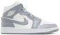 (W) Air Jordan 1 Mid 'Stealth' Lelaki BQ6472-115