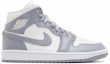 Buy (W) Air Jordan 1 Mid 'Stealth' Lelaki BQ6472-115