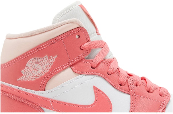 (Women) Air Jordan 1 Mid 'Strawberries and Cream' BQ6472-186 Order (Women) Air Jordan 1 Mid 'Strawberries and Cream' BQ6472-186