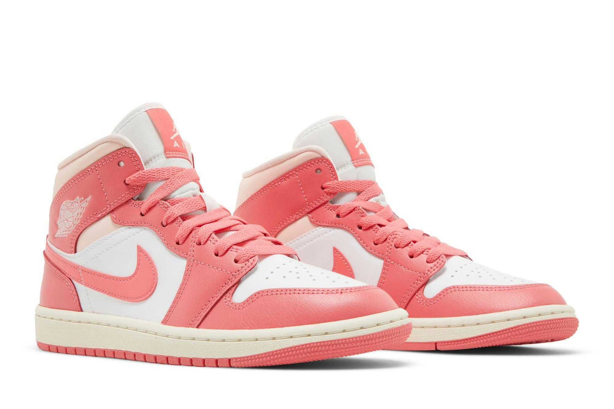 (W) Air Jordan 1 Mid ‘Strawberries and Cream’ BQ6472-186