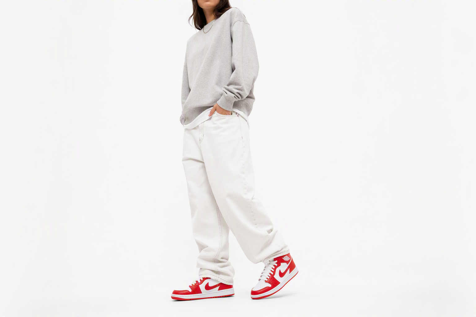 Order (W) Air Jordan 1 Mid 'Syracuse' Lelaki dan Wanita BQ6472-116