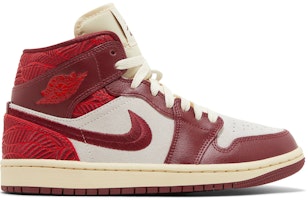 (Women) Air Jordan 1 Mid 'Tiki Leaf' DZ2820-601 (Women) Air Jordan 1 Mid 'Tiki Leaf' DZ2820-601