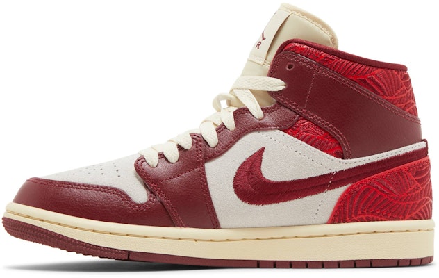 (W) Air Jordan 1 Mid 'Daun Tiki' DZ2820-601 Lookbook (W) Air Jordan 1 Mid 'Daun Tiki' DZ2820-601