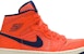 (W) Air Jordan 1 Mid 'Turf Orange' Lelaki Wanita Kasut Sneaker CD7240-804