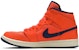 (W) Air Jordan 1 Mid 'Turf Orange' Lelaki Wanita Kasut Sneaker CD7240-804
