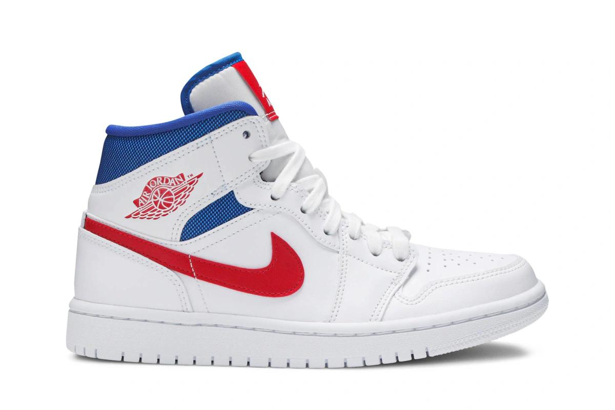 (Women) Air Jordan 1 Mid 'USA' BQ6472-164