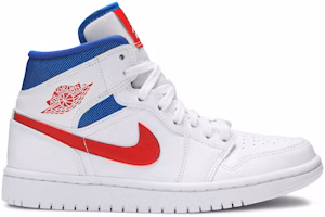 (Women) Air Jordan 1 Mid 'USA' BQ6472-164 (Women) Air Jordan 1 Mid 'USA' BQ6472-164