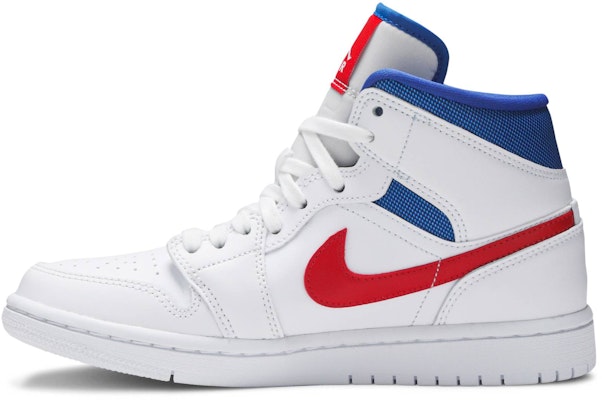 (W) Air Jordan 1 Mid '美国配色' BQ6472-164 Lookbook (W) Air Jordan 1 Mid '美国配色' BQ6472-164