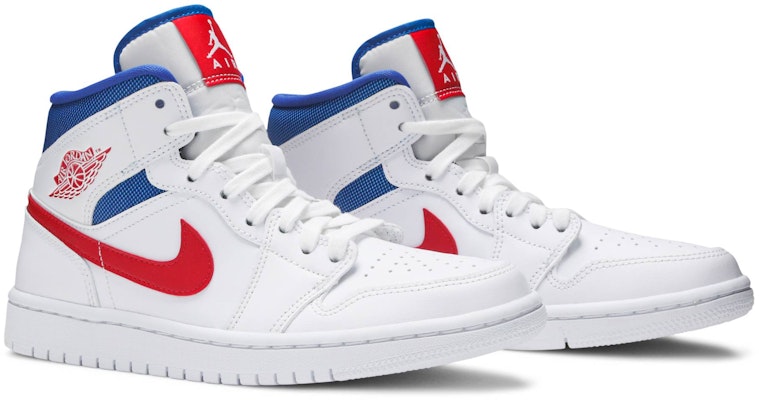 (W) Air Jordan 1 Mid '美国配色' BQ6472-164 Cheap (W) Air Jordan 1 Mid '美国配色' BQ6472-164