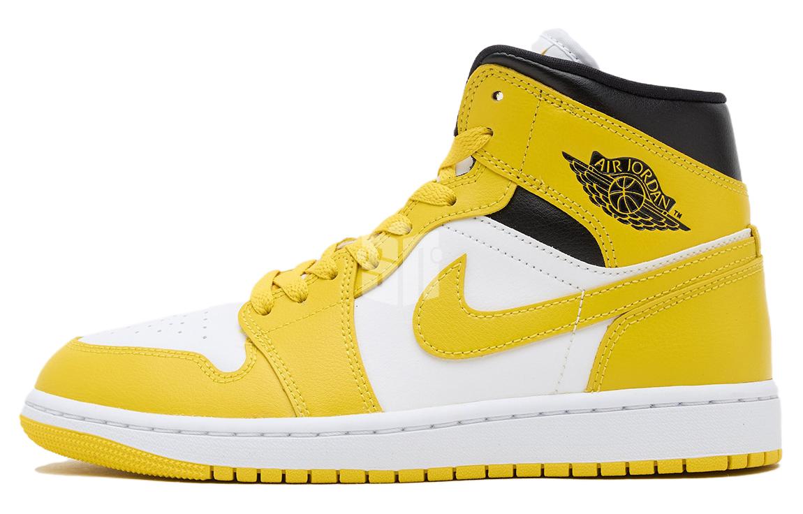 (Women) Air Jordan 1 Mid 'Vivid Sulfur' BQ6472-170