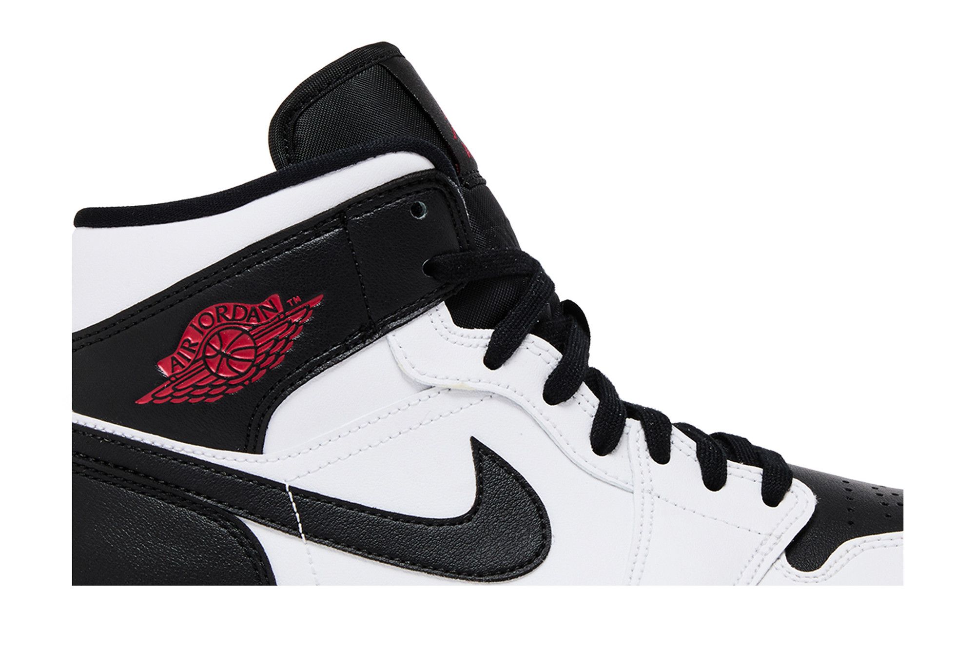 Order (W) Air Jordan 1 Mid ''Bianco Nero'' BQ6472-101