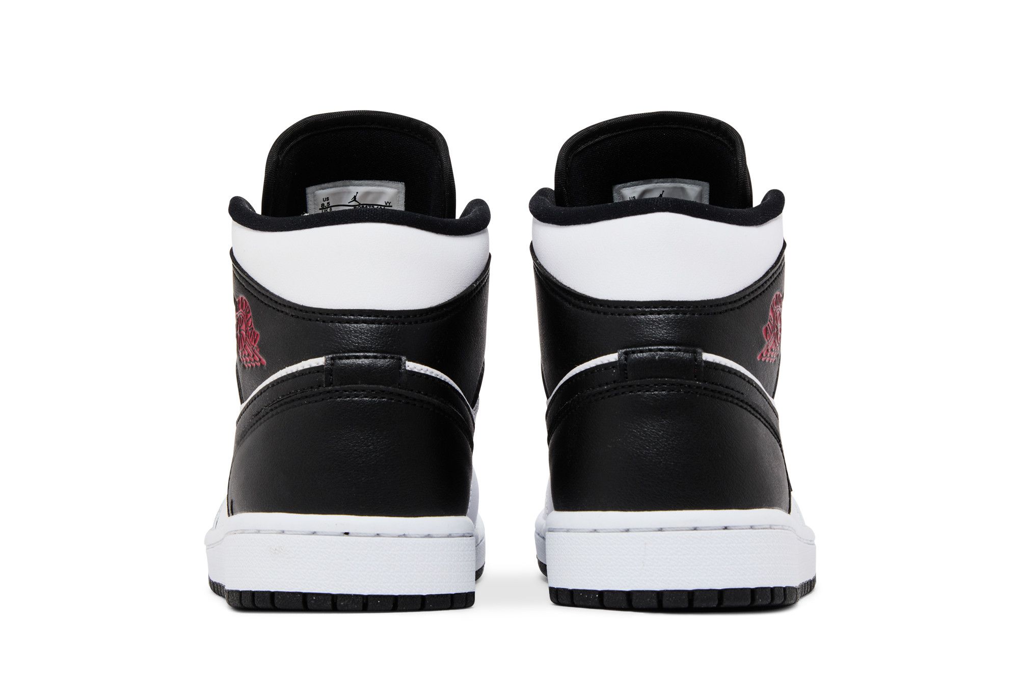 Details for (W) Air Jordan 1 Mid ''Bianco Nero'' BQ6472-101