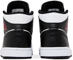 Details for (W) Air Jordan 1 Mid ''Bianco Nero'' BQ6472-101