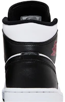 Sizing (W) Air Jordan 1 Mid ''Bianco Nero'' BQ6472-101