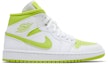 Buy (W) Air Jordan 1 Mid 'Putih Lime' BQ6472-131