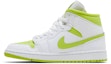 Lookbook (W) Air Jordan 1 Mid 'Putih Lime' BQ6472-131