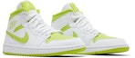 Cheap (W) Air Jordan 1 Mid 'Putih Lime' BQ6472-131