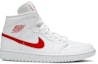Buy (W) Air Jordan 1 Mid 'Putih University Merah' BQ6472-106