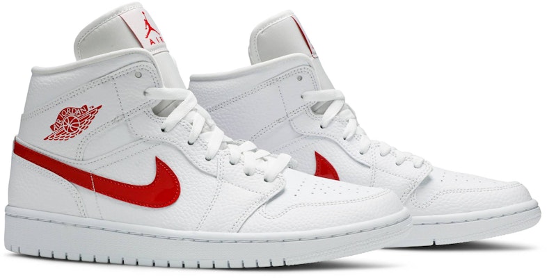 Air jordan 1 mid university best sale red