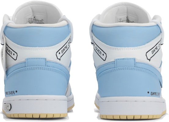 (W) Air Jordan 1 中帮定制款 '达·芬奇 GameOver' BQ6472-701(TeamM-GameOver) Shop (W) Air Jordan 1 中帮定制款 '达·芬奇 GameOver' BQ6472-701(TeamM-GameOver)