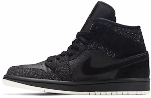 Lookbook (Women) Air Jordan 1 Mid Glitter Black BQ6472-001