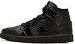 Buy (W) Air Jordan 1 Mid Patent 'Hitam Triple' BQ6472-003