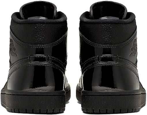 (W) Air Jordan 1 Mid Patent 'Hitam Triple' BQ6472-003 Shop (W) Air Jordan 1 Mid Patent 'Hitam Triple' BQ6472-003