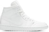 Buy (Wanita) Air Jordan 1 Mid Patent 'Putih Triple' BQ6472-111