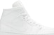 (Wanita) Air Jordan 1 Mid Patent 'Putih Triple' BQ6472-111