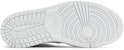 (Wanita) Air Jordan 1 Mid Patent 'Putih Triple' BQ6472-111