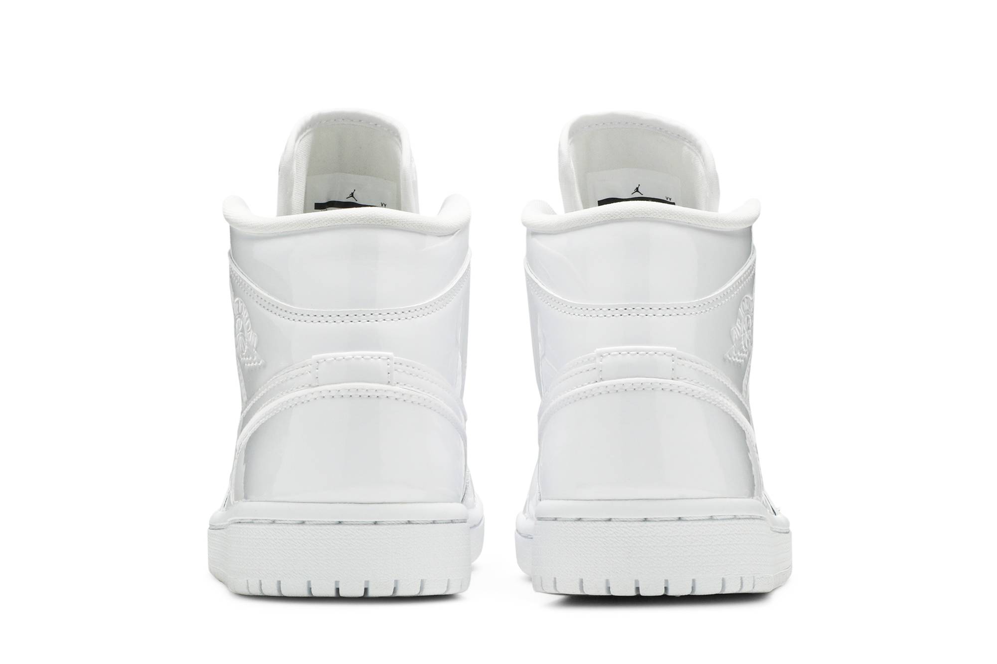 Details for (W) エア ジョーダン 1 ミッド パテント "トリプルホワイト" BQ6472-111