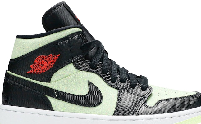 (Women) Air Jordan 1 Mid SE 'Black Barely Volt' CV5276-003 Order (Women) Air Jordan 1 Mid SE 'Black Barely Volt' CV5276-003