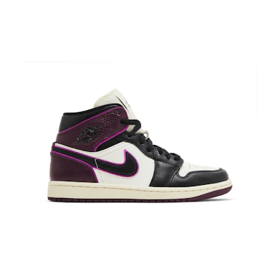 (W) Jordan 1 Mid SE 'Bordeaux'