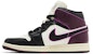 (W) Air Jordan 1 Mid SE 'Bordeaux' Lelaki Wanita Kasut Sneakers FQ7818-101
