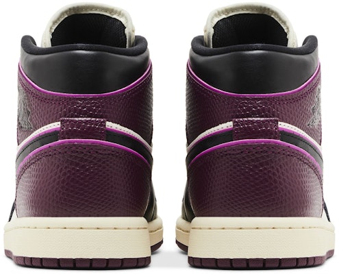 (Women) Air Jordan 1 Mid SE 'Bordeaux' FQ7818-101 Details for (Women) Air Jordan 1 Mid SE 'Bordeaux' FQ7818-101