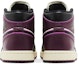 Details for (W) Air Jordan 1 Mid SE 'Bordeaux' Lelaki Wanita Kasut Sneakers FQ7818-101