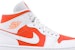 (W) Air Jordan 1 Mid SE 'Bright Citrus' Lelaki/Wanita CZ0774-800