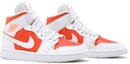 Cheap (W) Air Jordan 1 Mid SE 'Bright Citrus' Lelaki/Wanita CZ0774-800