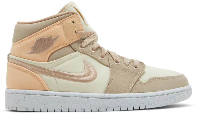 (Women) Air Jordan 1 Mid SE 'Canvas Khaki' DV0427-102 Buy (Women) Air Jordan 1 Mid SE 'Canvas Khaki' DV0427-102