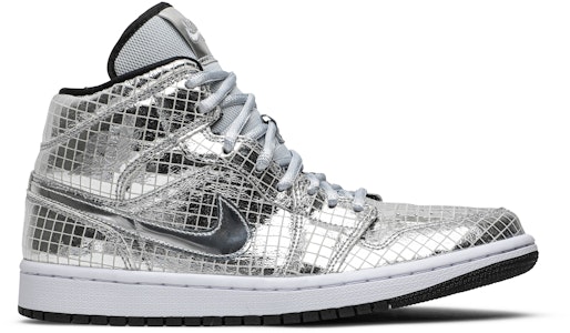 (W) Air Jordan 1 Mid SE 'Bola de Disco' CU9304-001 Buy (W) Air Jordan 1 Mid SE 'Bola de Disco' CU9304-001