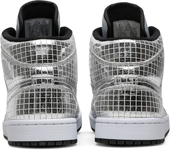 (W) Air Jordan 1 Mid SE 'Bola de Disco' CU9304-001 Details for (W) Air Jordan 1 Mid SE 'Bola de Disco' CU9304-001